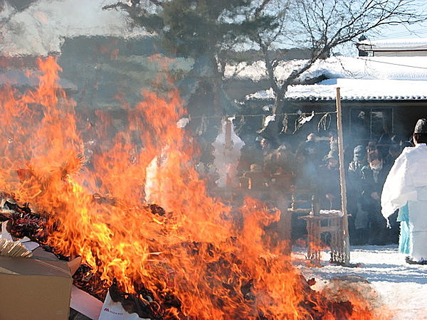 小正月はお正月の一区切り、年神様をお送りする