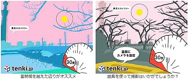 桜と皆既月食「月食花見」を楽しもう～tenki.jpラボVol.5～その1_画像