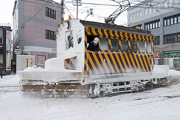冬には函館でササラ電車に会えるかも!!