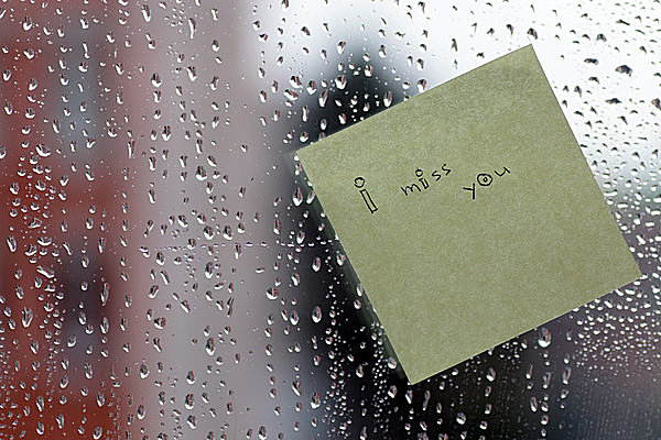 雨には、手書きの文字が似合います