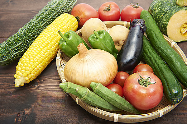 栄養豊富な夏野菜を食べて、夏バテを防止しよう！