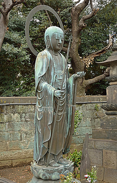 銅造地蔵菩薩立像