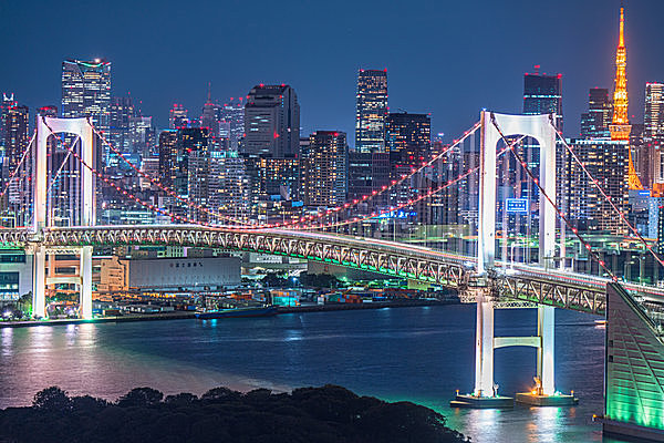 東京の絶景を眺めながら レインボーブリッジを歩いて渡ろう Tenki Jpサプリ 17年08月26日 日本気象協会 Tenki Jp
