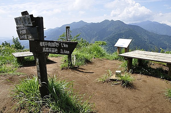 南山山頂からの眺め