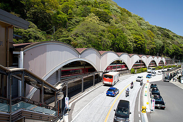 箱根の玄関口「箱根湯本駅」