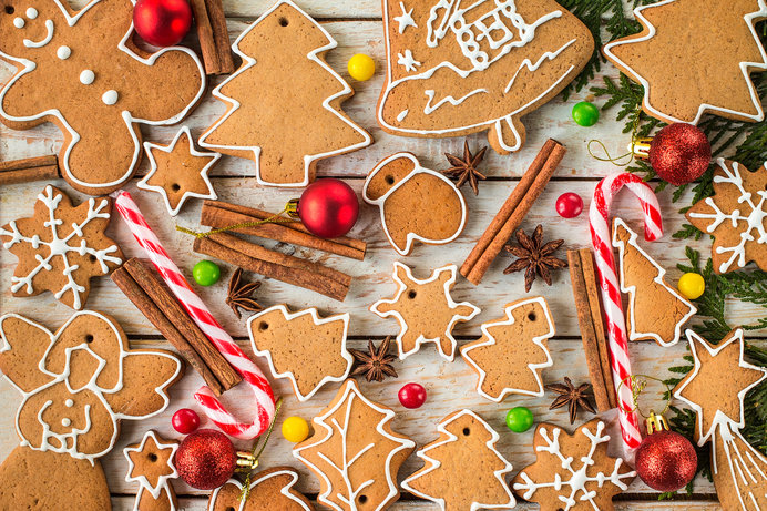 ジンジャークッキーの豊富なバリエーションはクリスマスを祝う庶民の知恵