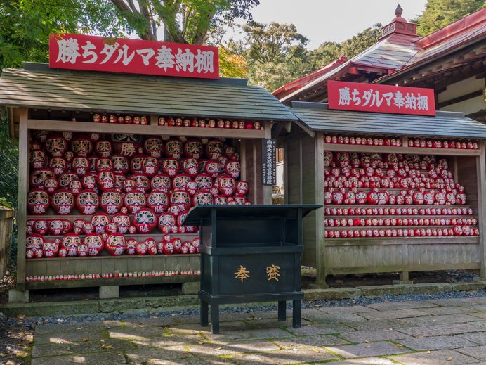 ここぞという場面で成功する力!! 勝ちダルマも◎／勝尾寺（大阪府箕面市）