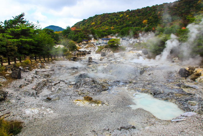 雲仙地獄の一つがこのお糸地獄！