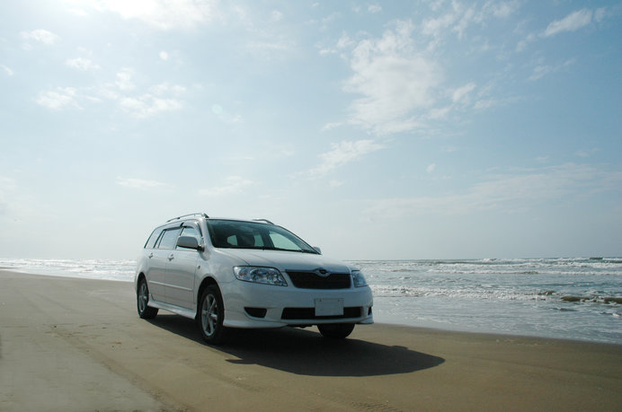 日本で唯一、砂浜をドライブできる！