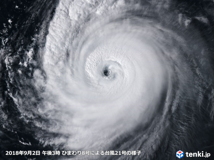 2位　台風21号・24号　記録的暴風と高潮で日本列島に爪痕（9月）