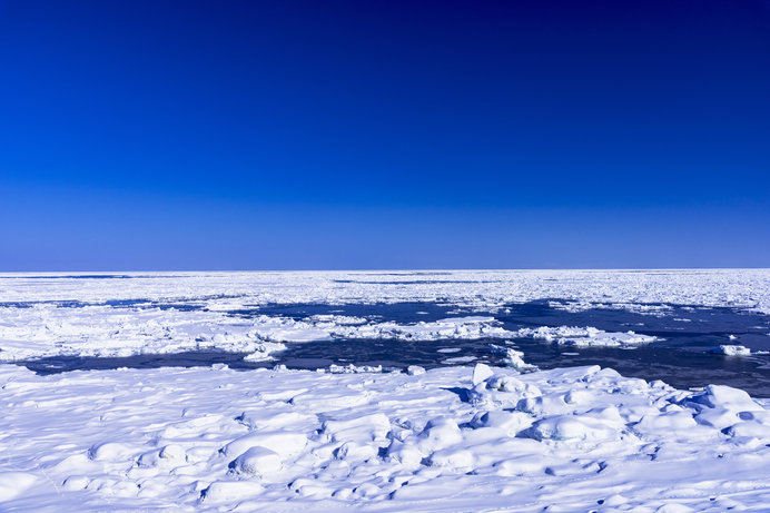 神秘に満ちた“流氷”。いまだけ限定のオホーツクの世界