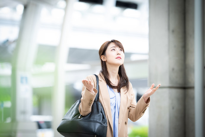 雨が降りそうなときに使う「雨模様」