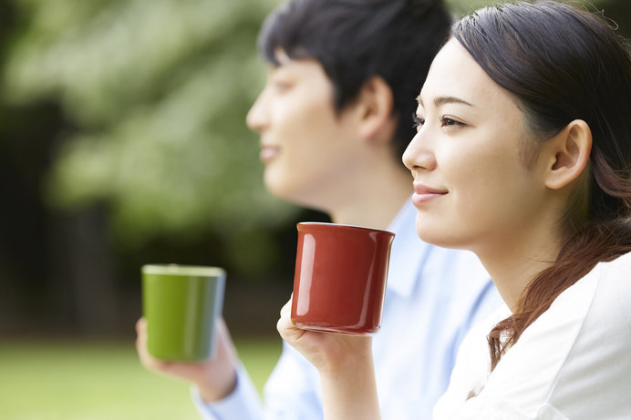 ホットドリンクを飲んでリラックしよう