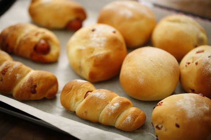 ちくわパン、ようかんパン、豆パン。北海道のご当地パン