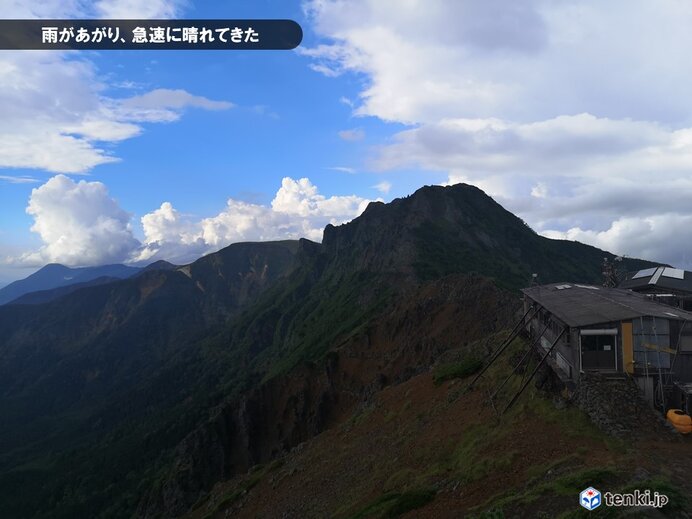 八ヶ岳で空模様と天気図を読み合わせ 天気図のポイントを解説 Tenki Jpサプリ 年10月02日 日本気象協会 Tenki Jp