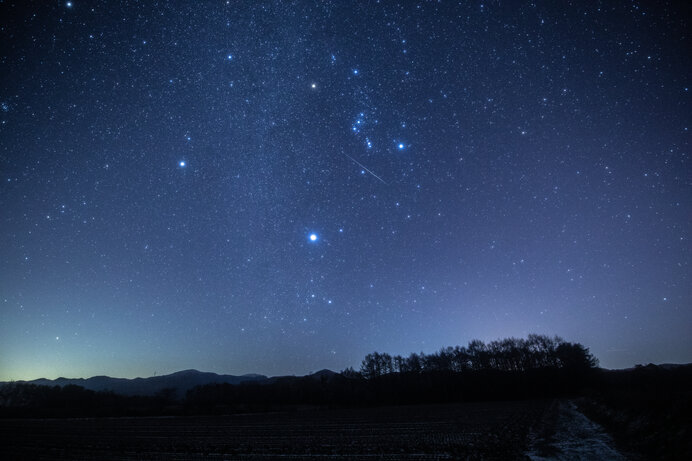 冬の夜空はとってもゴージャス☆