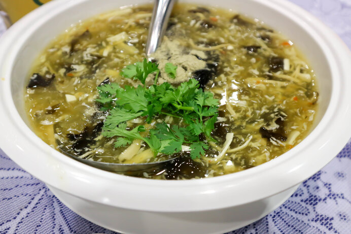 角寒天や糸寒天で楽しむ簡単ふかひれ風スープ