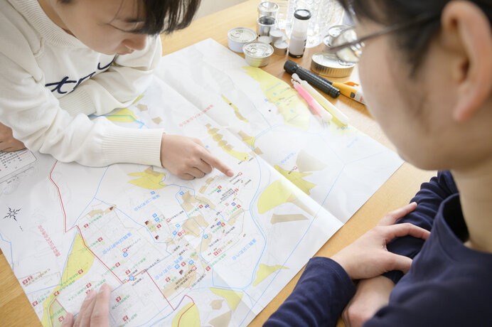 いざというときに備えて避難経路を決めておく