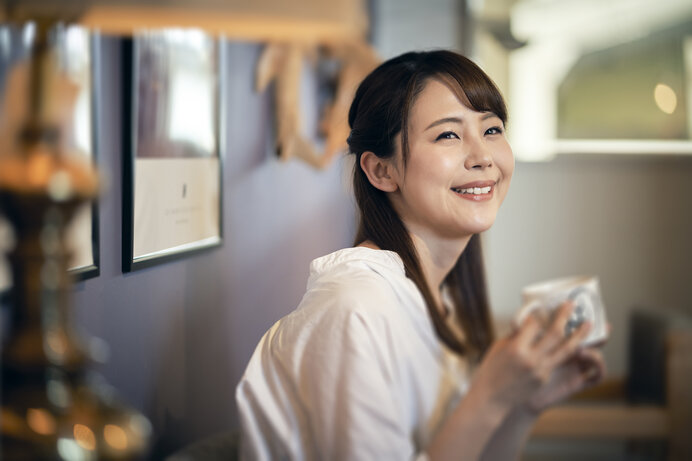 食後はコーヒーや紅茶を片手にゆっくりまったり、くつろぎ時間を楽しもう。