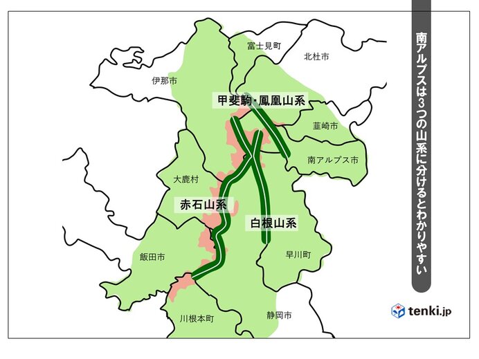 南アルプスの天気の傾向と特徴　夏の天気は南風がカギ握る_画像