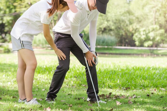 ゴルフで怪我をしやすい部分と応急処置