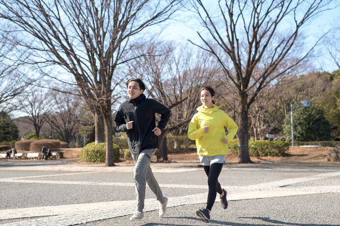 冬にマラソンをする際の服装選びのポイントやおすすめの時間帯 季節 暮らしの話題 22年02月14日 日本気象協会 Tenki Jp