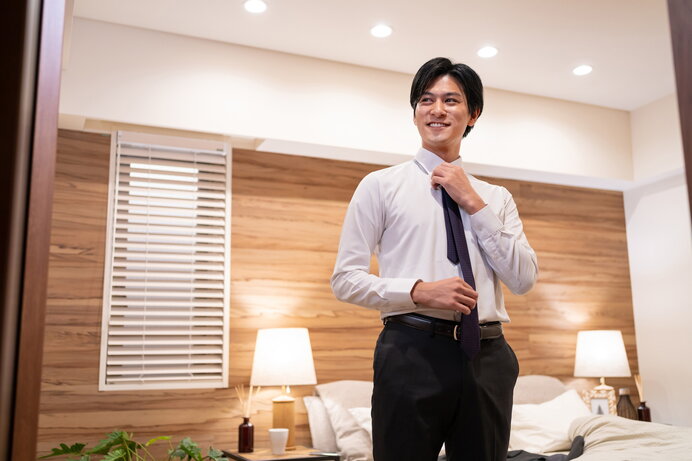入学式で父親が着る服装の特徴
