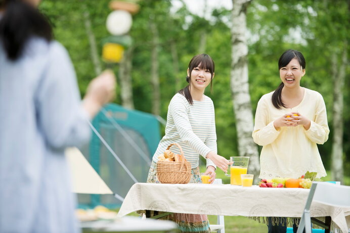 男女別｜6月のキャンプに適した服装