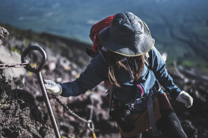 富士登山を楽しむにはある程度の体力が必要です
