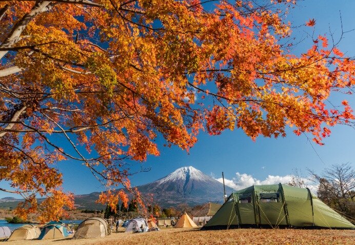 キャンプで秋を感じよう 紅葉と星空が美しいキャンプ場 東海地方 季節 暮らしの話題 22年09月29日 日本気象協会 Tenki Jp