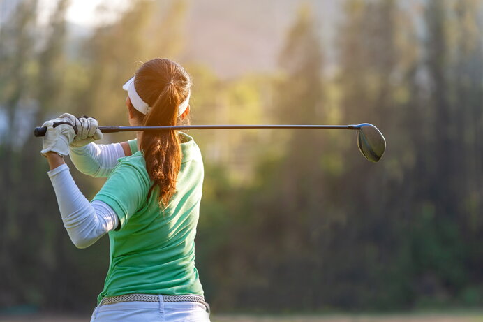 ゴルフを始める前に準備運動をしておくことが大切！