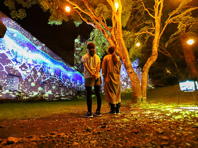 群馬「ちばむらオートキャンパーズリゾート」のナイトウォーク「チバームランド」で光の感動体験_画像