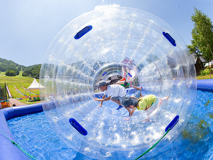 夏は水遊びも! 幼児から遊べるキッズパーク「たんたんパーク」