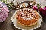 新年を祝うフランス菓子ガレット・デ・ロワ