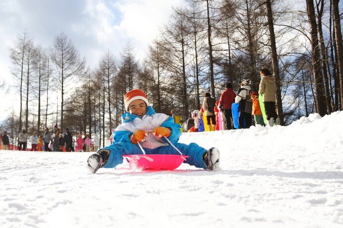 子どもが楽しめるので雪山デビューにぴったり