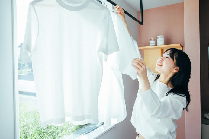 花粉対策で洗濯物を部屋干し！生乾きを避ける3つのポイント