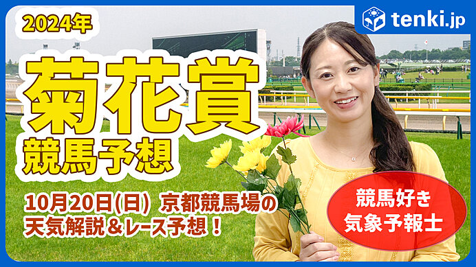 【動画あり】競馬好き気象予報士がお届け！菊花賞2024当日の天気解説＆レース予想