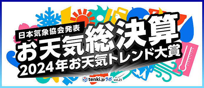 ＜第2弾＞2024年 お天気トレンド大賞