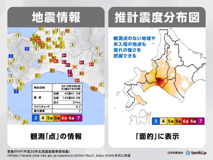 震災から9年を経て　「推計震度分布図」の提供をスタート