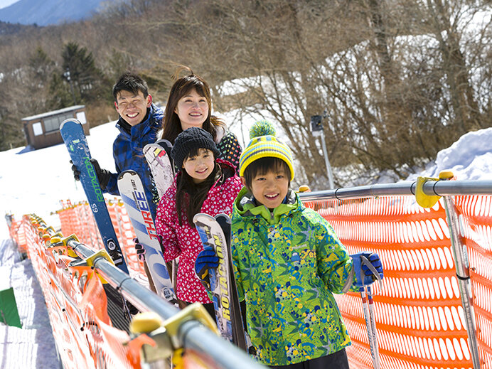 4つの個性派コース！ 富士山を望む変化に富んだゲレンデ