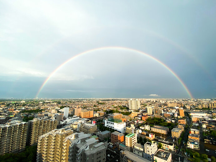 季節の変わり目に、空を見上げて
