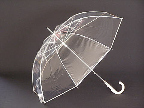 特殊な弁で、傘の内側から空気が抜ける構造の「縁結」。参考：ホワイトローズ