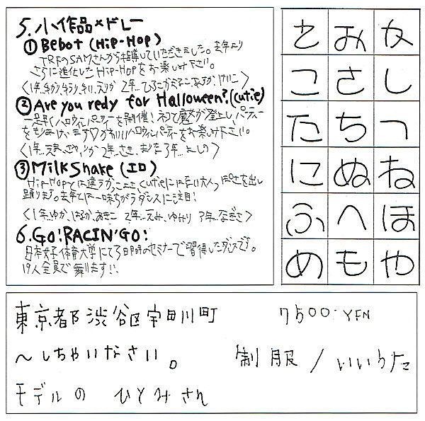 1980年代に流行し、社会的にも大きな話題になった、ギャル文字「変体少女文字」